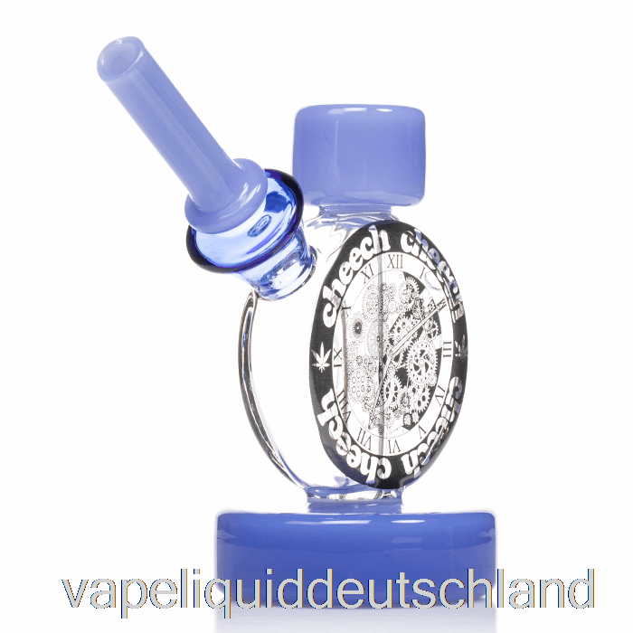 Cheech Clock Bubbler Blue Vape Deutschland